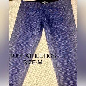 Tuff Athletics Navy Heathered Leggings